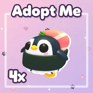 Sushi Penguin Bundle x4