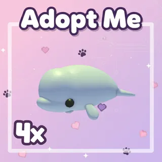 4x Beluga Whale