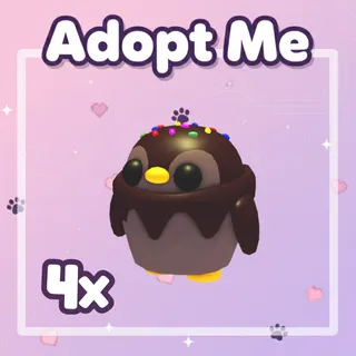 4x Choco Penguin