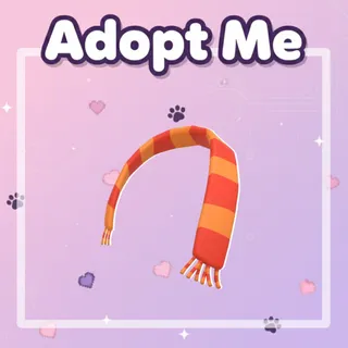 Stripey Fall Scarf  | Adopt Me