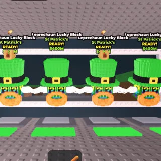 15x Leprechaun Lucky Blocks