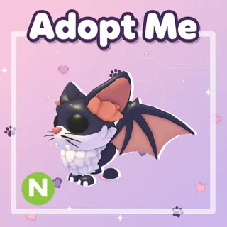 Neon Kitty Bat