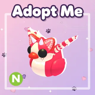Neon Strawberry Shortcake Ducky