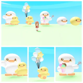 Cute Duckie Plushie Pack