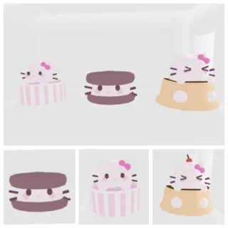 Adopt Me Custom Hello Kitty Figures 