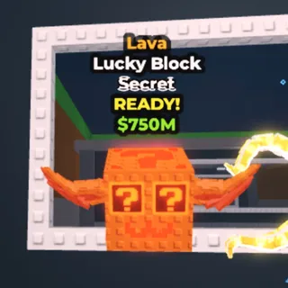 Lava Secret Lucky Block