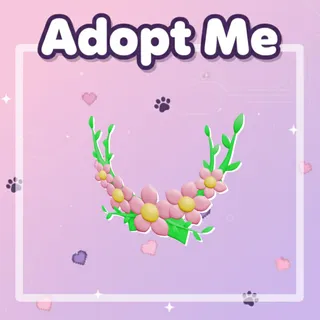 Flower Wreath Pin 
