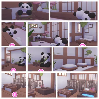 Panda Onsen Grinding Tree House 🐼🩷