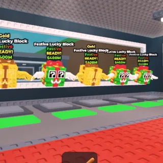 5x Festive Lucky Blocks