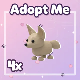 4x Fennec Fox