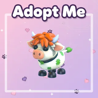 Mega Neon Clover Cow