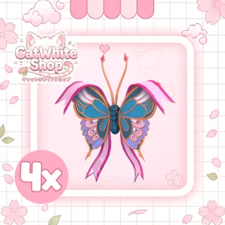 2026 Birthday Butterfly x4