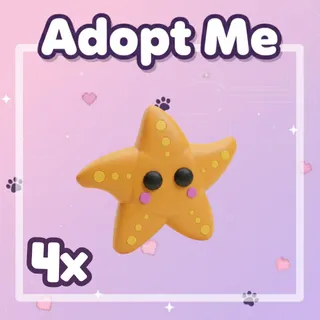 4x Starfish