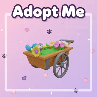 Flower Cart Stroller | Adopt Me