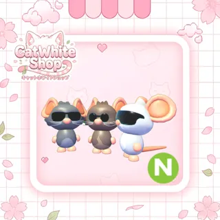 Neon Three Blind Mice