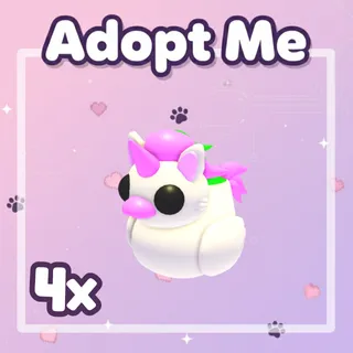 4x Unicorn Ducky