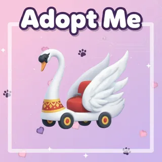 Swan Stroller | Adopt Me