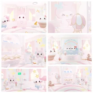 Hello Kitty & My Melody Pastel Grinding House 