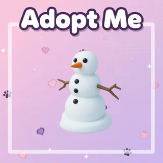 Placeable Snowperson  | Adopt Me
