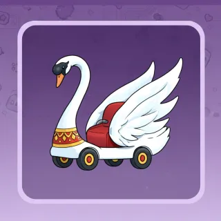 Swan Stroller | Adopt Me