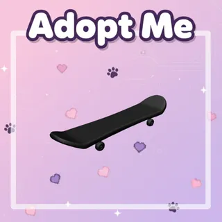 Black Skateboard 