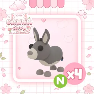 4x Neon Donkey