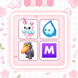 🌸 Adopt Me Bundle: Mega Stitches, Shoebill, Boohoo