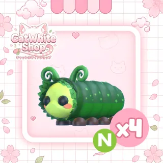 4x Neon Pinkypillar