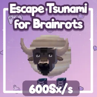Bisonte Giuppitere 600Sx/s| Escape Tsunami for Brainrots