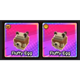 5x Fluffy Egg - Build a Zoo