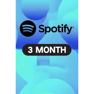 Spotify Premium 3 months
