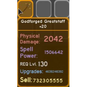 Godforged Greatstaff