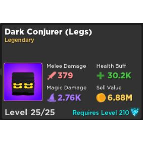 Dark Conjurer Roblox