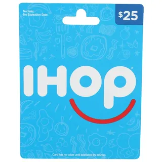 $25.00 IHOP INSTANT DELIVERY E-GIFT CARD