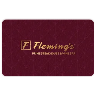 $50 Fleming’s Prime Steakhouse & Wine Bar E-GIFT CARD INSTANT DELIVERY 