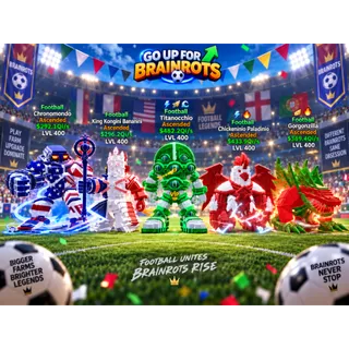 Football Brainrot Row | 5x Ascended | LVL 400 | GOUP / Fortnite