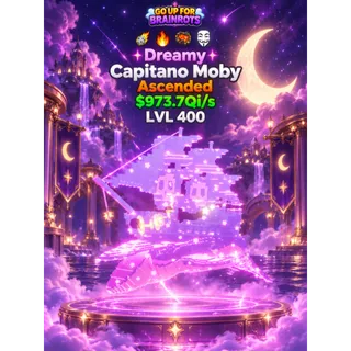 Capitano Moby | Dreamy | Level 400 | Ascended - GOUP / Fortnite