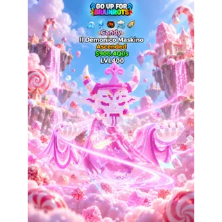 Il Demonico Maskino | Candy | Ascended | $906.4 Qi/s | LVL 400 - GOUP / Fortnite