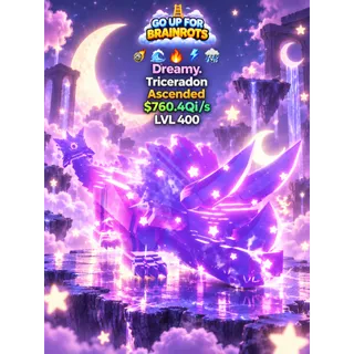 Triceradon | Dreamy | Level 400 | Ascended - GOUP / Fortnite