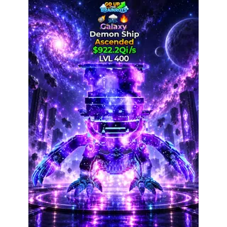 Demon Ship | Galaxy | Level 400 | Ascended - GOUP / Fortnite