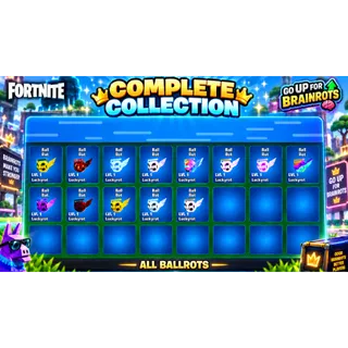 Complete Ballrot Collection | All Ballrots | Luckyrot - GOUP / Fortnite