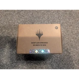 Secret lair commander deck - 20 ways to win magic trading cards 