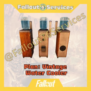 Fallout76 (PC)  - Plan: Vintage Water Cooler