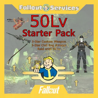 Fallout76 (PC) - 50 Level Starter Pack/ Bundle