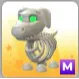 Mega White Skeleton Dog
