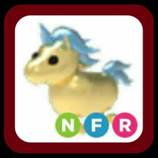 Pet Neon Golden Unicorn In Game Items Gameflip - roblox adopt me neon golden unicorn