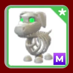 M White Skeleton Dog