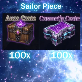 Cosmetic Crate + Aura crate