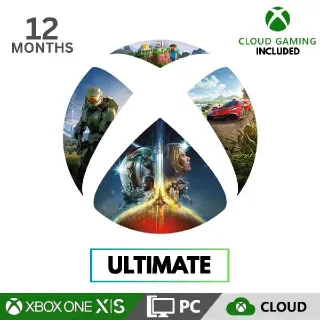 Xbox Game Pass Ultimate - 12 Months Code - Global