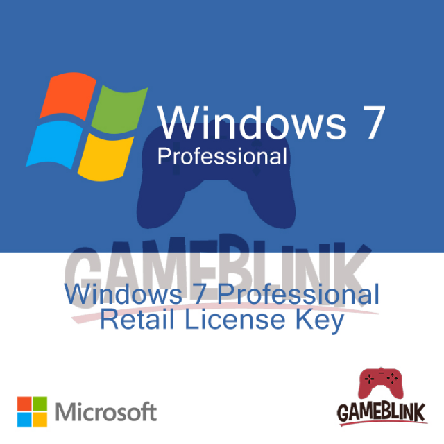 Windows 7 Pro Retail License Key Other Gameflip